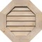 Ekena Millwork Octagonal Gable Vent Non-Functional, Pine Gable Vent w/ Decorative Face Frame, 28"W x 28"H GVWOC28X2802SDUPI - alternate 1